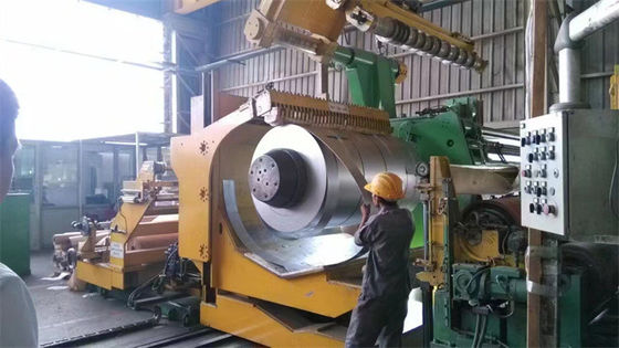 Loading Loading Floor Cradle Coil Slitting Machine
