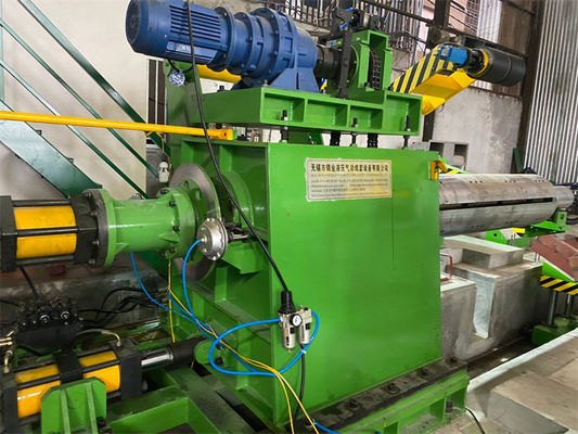 15T Decoiler Recoiler ماشین آلات برای خطوط برش کویل فلزی