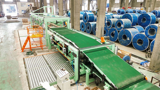 6Hi ترازوگر تراشه چرخش تراشه پرواز برش به طول خط SUS فولاد ضد زنگ 0.2 - 2 X 850