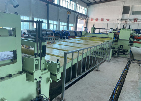 دستگاه خط برش کویل فولادی SS304 با دقت بالا 0.3-3 X 1600
