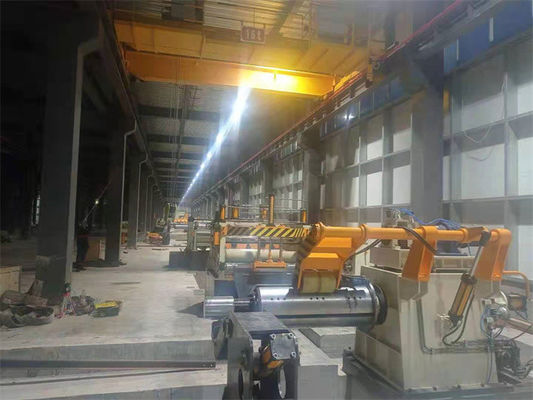 دستگاه خط برش کویل فولادی فوق سریع 3x1600 200mppm دقیق
