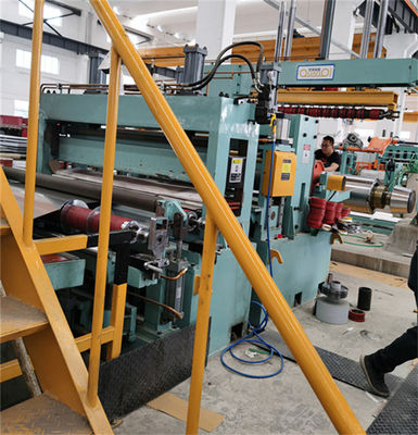 دستگاه خط برش سیم پیچ فولادی استحکام بالا AHSS Q460 فولاد C-Mn