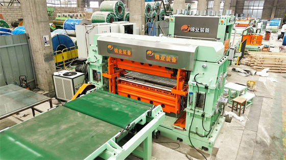 6Hi ترازوگر تراشه چرخش تراشه پرواز برش به طول خط SUS فولاد ضد زنگ 0.2 - 2 X 850