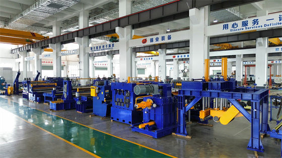 Q235 S355 Steel Coils Slitting Line Machine Heavy Gauge Slitting Line 14 X 2000
